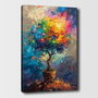 Wallity Pintura Decorativa en Lienzo Multicolor 70 x 100 cm